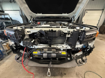 Підрамник для встановлення лебідки Toyota Prado 250 24+ 25-0493 - Фото 3