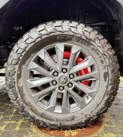 Комплект великих гальм S-RS Forged 4 поршні з комплектом плаваючих г. дисків 380/28 мм, з насічками і перфорацією, TLC300 2021+, задній - Фото 7