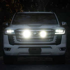 Комплект фар 7' (18 см) для установки за решеткой Toyota LC300 NHBGT370DL