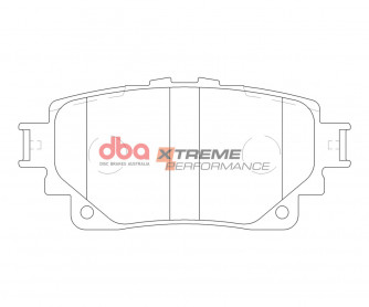 Тормозные колодки DBA Xtreme Performance Highlander 21+, задние DB15068XP - Фото 1